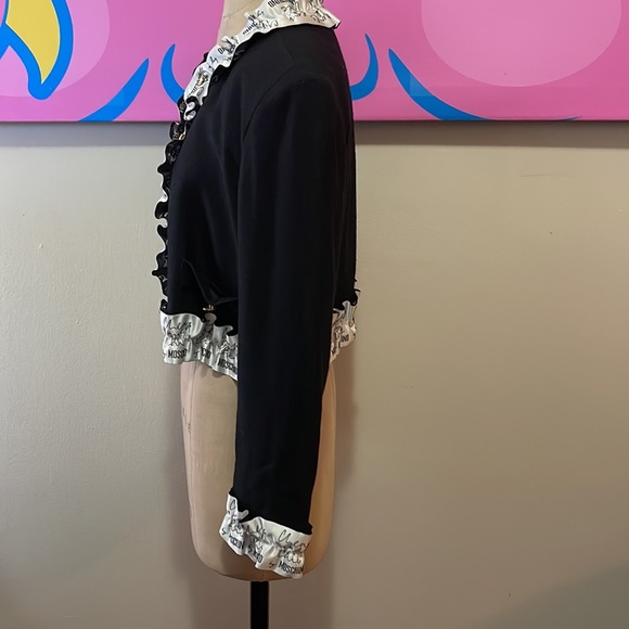 Moschino Cheap Chic Ruffle Ribbon Front Jacket - Picture 13 of 16